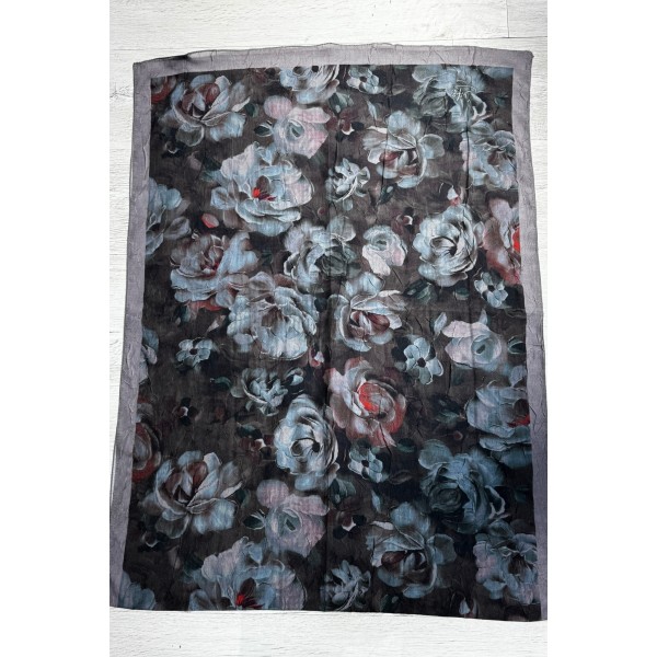 Dijital Bambu Pamuklu Şal 019AV